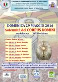 Solennità del Corpus Domini
